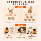 プアインタ 毛玉ケアタブレット 猫用 ケレフィオ酵素配合