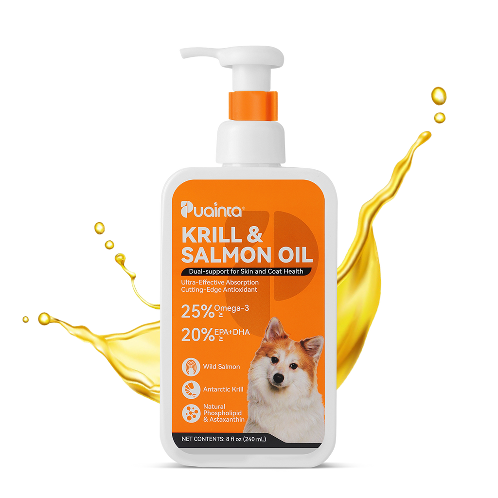 プアインタ-クリル＆フィッシュオイル オメガ3 25%｜DHA・EPA・ビタミンA・E配合 犬猫用