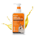 プアインタ-クリル＆フィッシュオイル オメガ3 25%｜DHA・EPA・ビタミンA・E配合 犬猫用