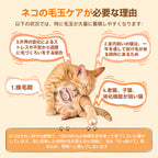 プアインタ 毛玉ケアタブレット 猫用 ケレフィオ酵素配合