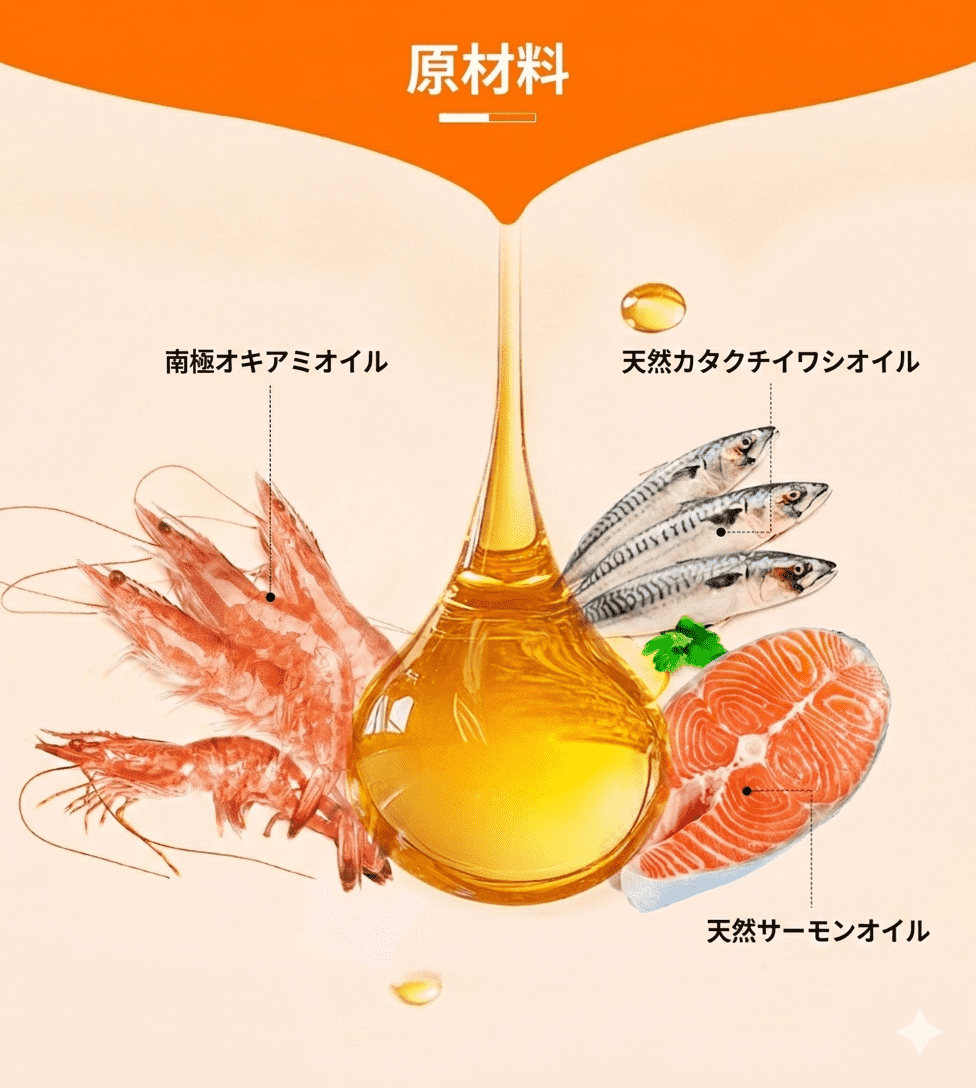 プアインタ-クリル＆フィッシュオイル オメガ3 25%｜DHA・EPA・ビタミンA・E配合 犬猫用