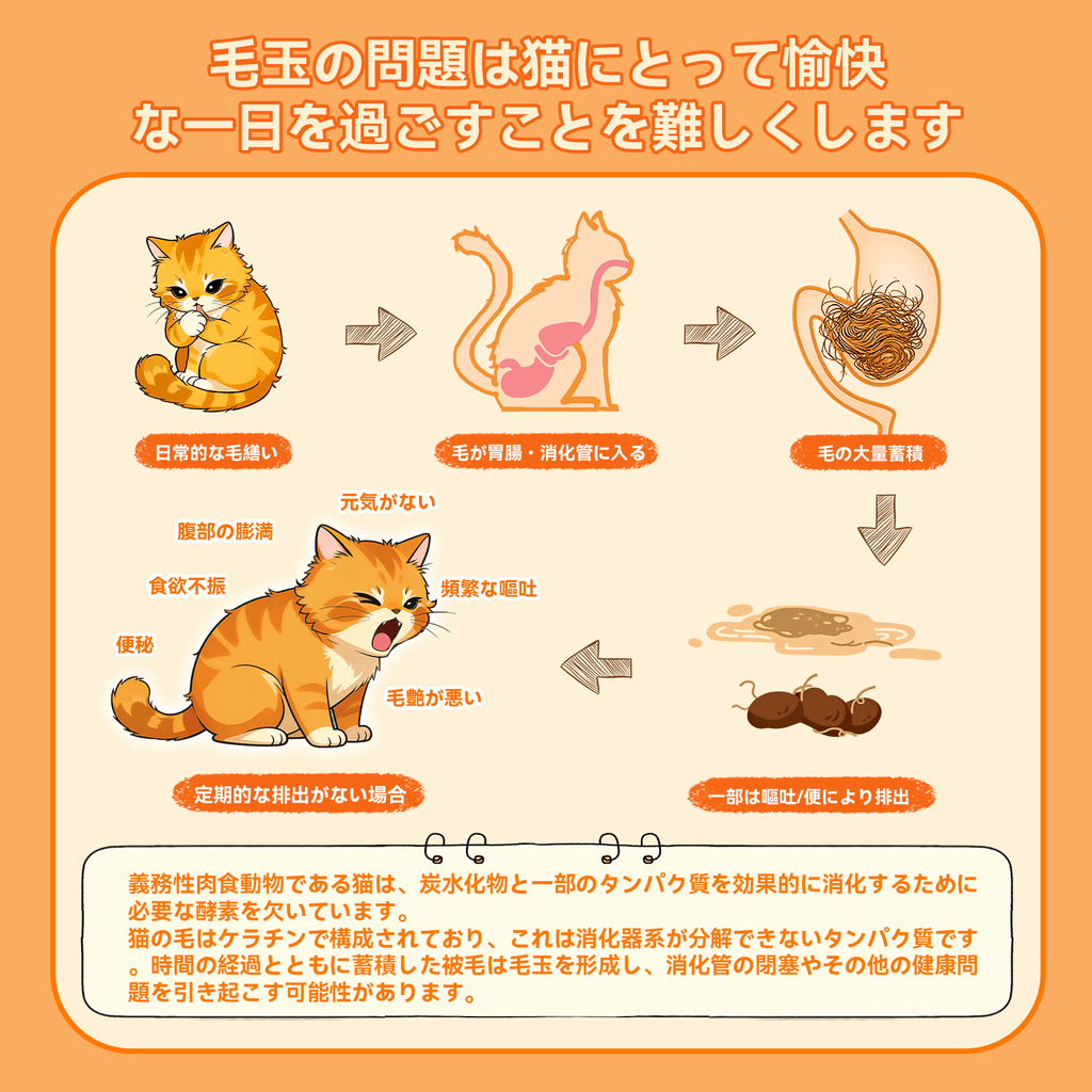 プアインタ 毛玉ケアタブレット 猫用