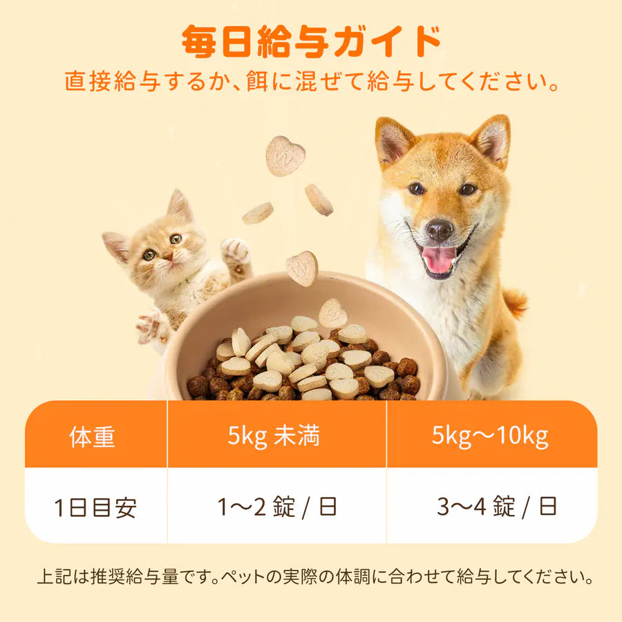 【犬猫兼用/全年齢対応】対応】プアインタ 関節 コンドロイチン  グルコサミン MSM
