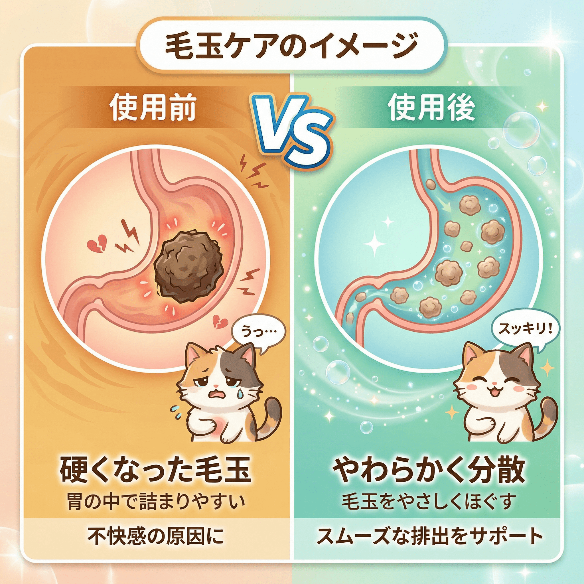 プアインタ 毛玉ケアタブレット 猫用